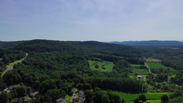 Scenic Lookout Mountains Scenic Lookout Interstate Highway Delaware Gap — Wideo stockowe