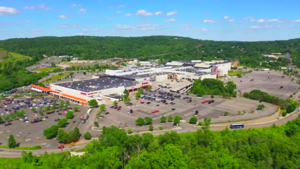 Palisades Center West Nyack New York Second Largest Shopping Mall — Stok video
