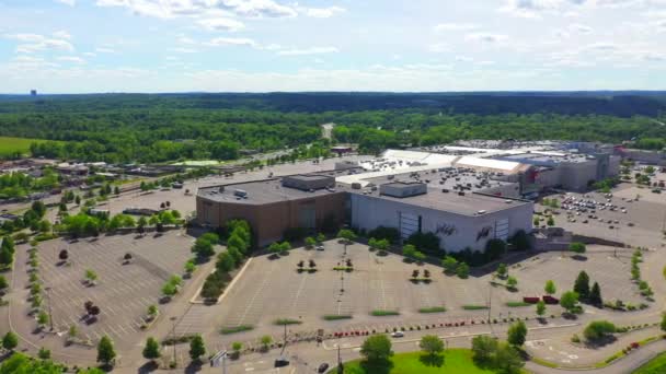 Palisades Center West Nyack New York Second Largest Shopping Mall — 图库视频影像