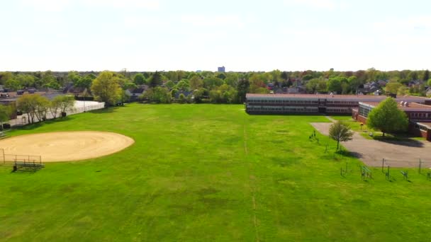 Video Showcases Michael Stokes Elementary School Surrounding Neighborhoods Levittown Long — Αρχείο Βίντεο