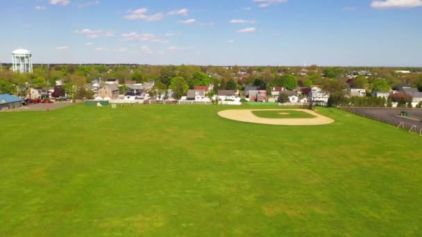 Video Showcases Michael Stokes Elementary School Surrounding Neighborhoods Levittown Long — Stockvideo