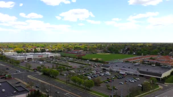 Video Shows Views Empty Mall Covid — Stockvideo