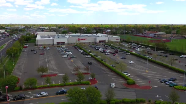 Aerial View Target Store — Vídeo de Stock