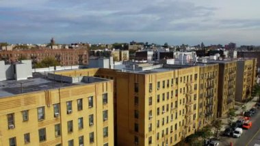 Brooklyn 'deki binaların hava manzarası