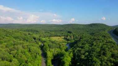 This is a beautiful shot of a small creek in the Catskills. The Catskill Mountains, also known as the Catskills, are a physiographic province of the larger Appalachian Mountains, located in southeastern New York.