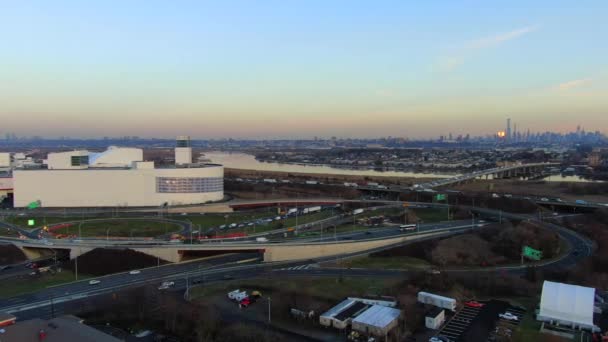 Aerial View American Dream Mall Located Meadowlands American Dream Retail — 비디오