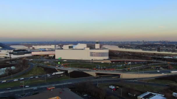 Aerial View American Dream Mall Located Meadowlands American Dream Retail — ストック動画