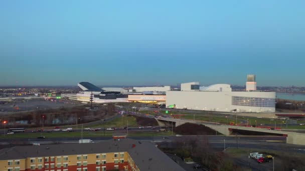 Jest Widok Lotu Ptaka American Dream Mall Meadowlands American Dream — Wideo stockowe