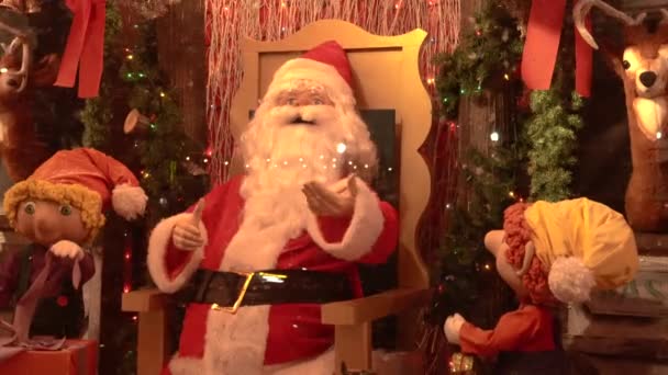 Dieses Video Zeigt Einen Blick Auf Das Berühmte Seddio Christmas — Stockvideo