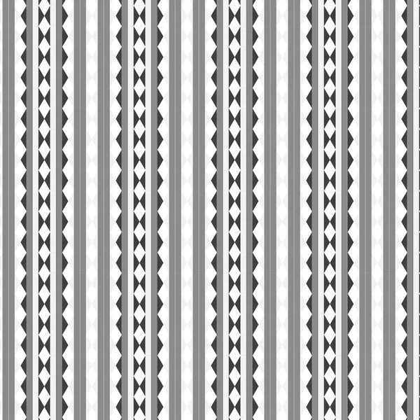 Seamless Pattern Black White Stripes Vector Illustration — Stock Vector