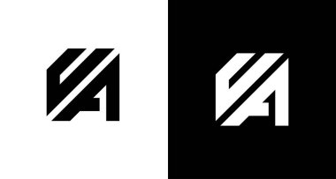 İlk harf A logosu tasarımı modern ve zarif. Bu, baş harflerin hangi şirket ya da marka ismiyle başlaması için uygun olacaktır..