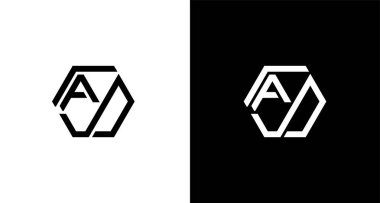 Modern ve zarif bir harf. Logo tasarımı. Bu logo, yaratıcı bir şekilde soyut yazı karakterine sahip. Hangi şirket ya da markanın başlattığı bu başlangıç noktası için uygun olacaktır..