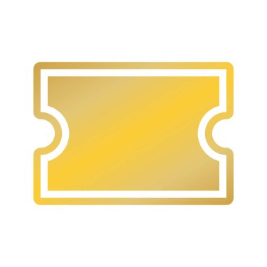 Sinema bileti ikon tasarımı, vektör illüstrasyon eps10 grafiği. Web siteleri, mobil uygulamalar ve UI için kullanılabilir