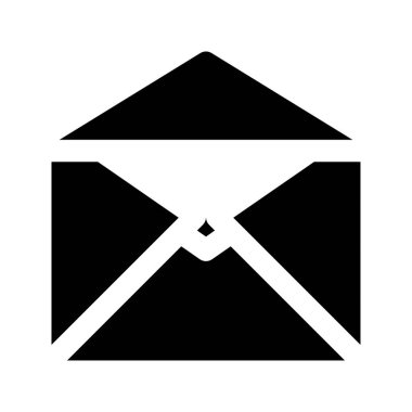 Zarf simgesi vektörü. Zarf işareti. Posta simgesi.