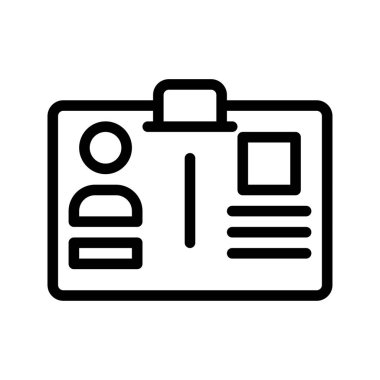 Kart satırı simgesi. Öğrenci erişim ikonları internet siteleri, UI ve mobil uygulamalar için kullanılabilir. Vektör Resimleri.