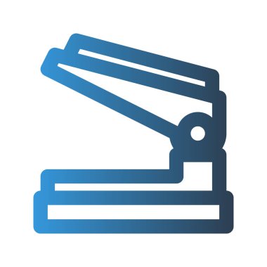 Zımba ana hatları simgesi. Arayüzler, web siteleri, UI ve mobil uygulamalar için uygun renkler ile.