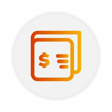 Cüzdan Ödeme ana hatları simgesi. ekommerce, iş ve arayüz simgeleri için uygun renk grafikleriyle