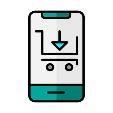 Sepet simgesine ekle. çevrimiçi alışveriş, satış, arayüzler, web siteleri, UI ve mobil uygulamalar için uygun ticaret.