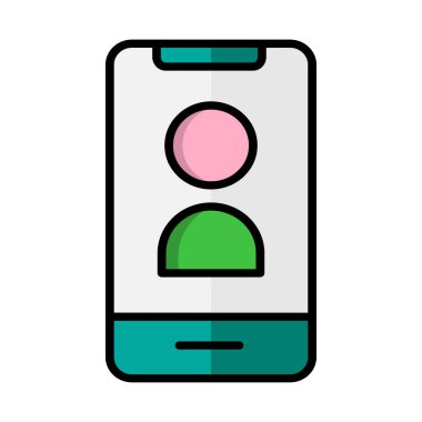 Faq yassı simgesi. Online mağaza, mağaza, ticaret. Arayüzler, web siteleri, UI ve mobil uygulamalar için uygun.