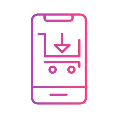 Sepet gradyan simgesine ekle. Alışveriş, ticaret ve iş sembolleri. Arayüzler, web siteleri, UI ve mobil uygulamalar için mükemmel.