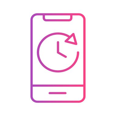 Teslimat gradyan simgesi. Ulaşım, gemi ve iş sembolü. Arayüzler, web siteleri, UI ve mobil uygulamalar için mükemmel.