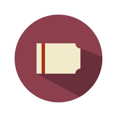 Bilet ya da indirimli düz simge. İş sembolleri, kuponlar, kuponlar, etiketler, etiketler. İnternet siteleri, ui ve mobil uygulamalar için mükemmel. Vektör illüstratörü.