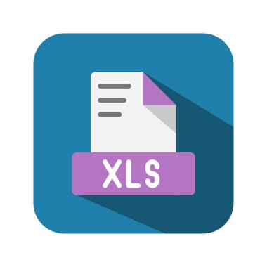 Xls metin düz simgeleri. Sembol dosyaları, arşiv, dosya tipi. Web siteleri, yazılımlar, UI ve mobil uygulamalar için kullanılabilir.