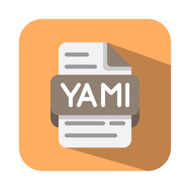 Yaml düz simgeleri belgeliyor. Basit bir turuncu arka plan tasarımıyla. Web siteleri, UI ve mobil uygulamalar için uygundur.