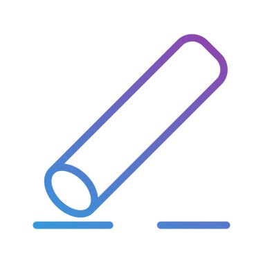 Tebeşir eğrisi simgeleri. Okul, öğrenme ve yaratıcı kullanım için ideal. düzenlenebilir vuruş, web siteleri, UI ve arayüzler için uygun.