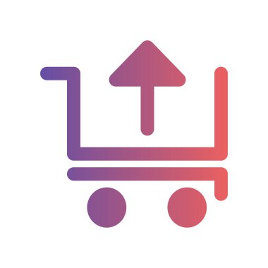 Simgelere bak. Modern tasarım tarzı ve gradyan dolgu renkleriyle. Ecommerce, perakende ve iş için uygun.