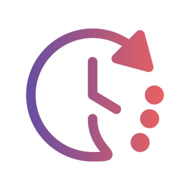24 saat teslimat ikonları. Modern tasarım tarzı ve gradyan dolgu renkleriyle. Web siteleri, UI ve mobil uygulamalar için uygundur.