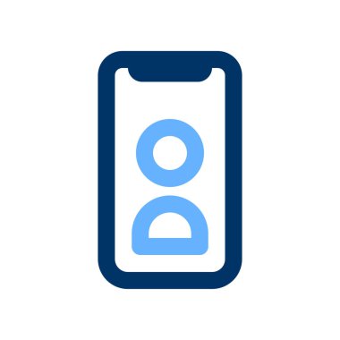 Piktogram renk özeti düzenlenebilir vuruş illüstrasyonunda iş için Faq simgesi