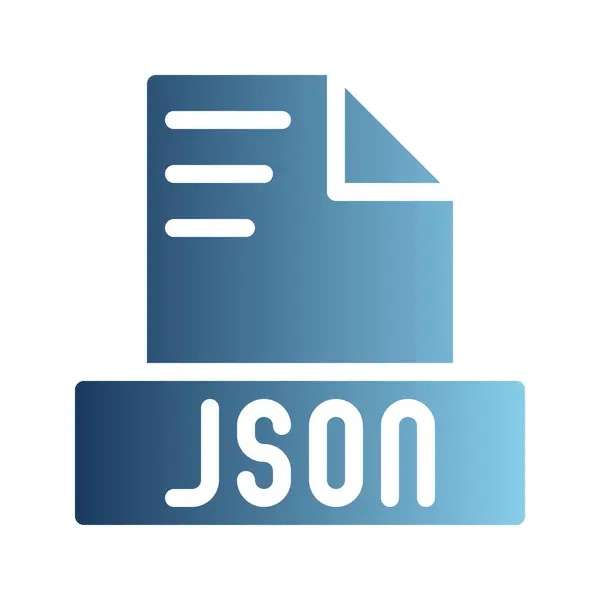 Json belge metin simgeleri, zarif bir etki için renk gradyanı efektleri ile. Web siteleri, UI ve mobil uygulamalar için kullanılabilir.