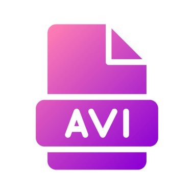 Parlak renk derecelendirmeleri kullanan video dosyaları için avi sanatsal simgeleri