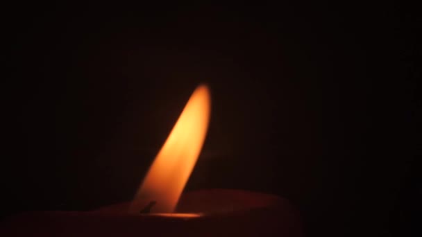 Утихомирие Диме День Пам Яті Свічками Запалюються Пам Ятні Свічки — стокове відео