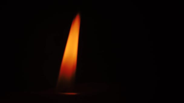 Φως Των Κεριών Στον Καπνό Ημέρα Μνήμης Κεριά Αναμνηστικά Κεριά — Αρχείο Βίντεο