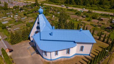 Preii Eski İnananlar dua evi. Yeni yenilenmiş kilise