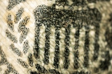 20 kağıt para makrosu. 20 dolarlık banknot için Super Macro. Finansal Zenginlik: Bankacılık ve Yatırımda Sermaye ve Kâr. Para birimi ve harflerle sembolize edilen mali büyüme.