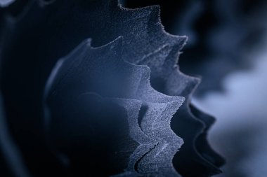 Tıraş kaleminin makro görüntüsü. Bir renkli kalem tıraşı.