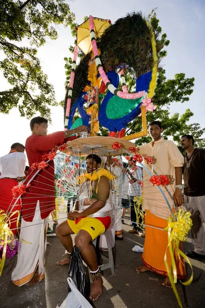 Ινδιάνοι Ετοιμάζουν Καβάντι — Φωτογραφία Αρχείου