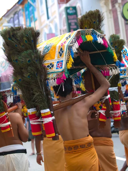Tradiční Indičtí Muži Ulici — Stock fotografie