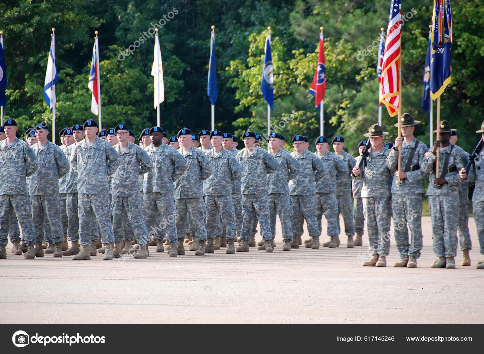 Army Basic Training Graduation Benning — Stock Editorial Photo © YAY_Images 617145246