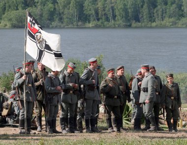 Birinci Dünya Savaşı yeniden canlandırılıyor.