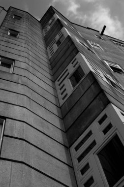 Amsterdam Mimarlık, siyah beyaz 