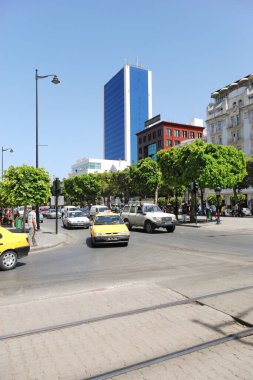 Tunus Şehri güneşli bir günde