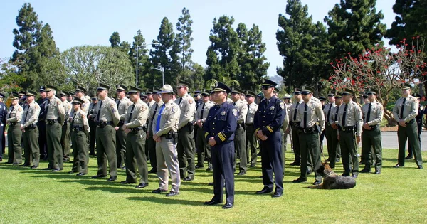 Ventura County Peace Officers Servizio Commemorativo Giovedì Maggio 2008 — Foto Stock