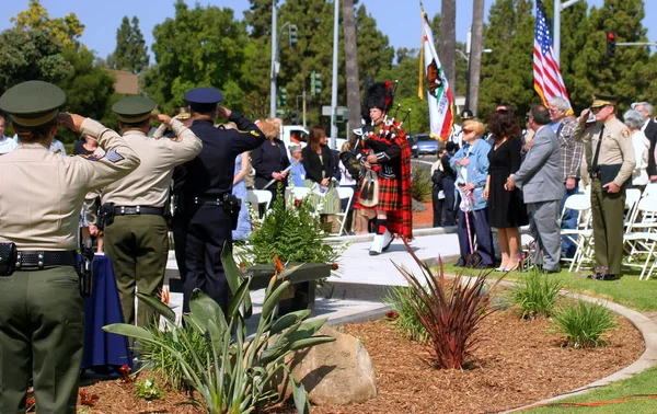 stock image Ventura County Peace Officers Memorial service Thursday, May 22, 2008
