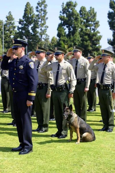 Ventura County Peace Officers Memorial Service Čtvrtek May 2008 — Stock fotografie