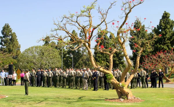 Ventura Lçesi Barış Memurları Anma Töreni Mayıs 2008 — Stok fotoğraf