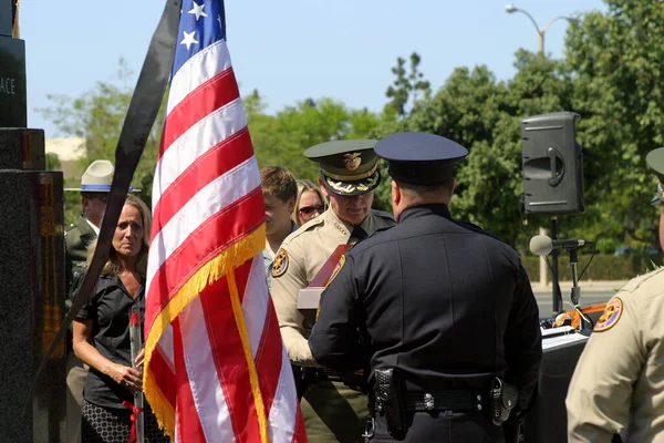 Gedenkfeier Für Die Friedensoffiziere Von Ventura County Donnerstag Mai 2008 — Stockfoto